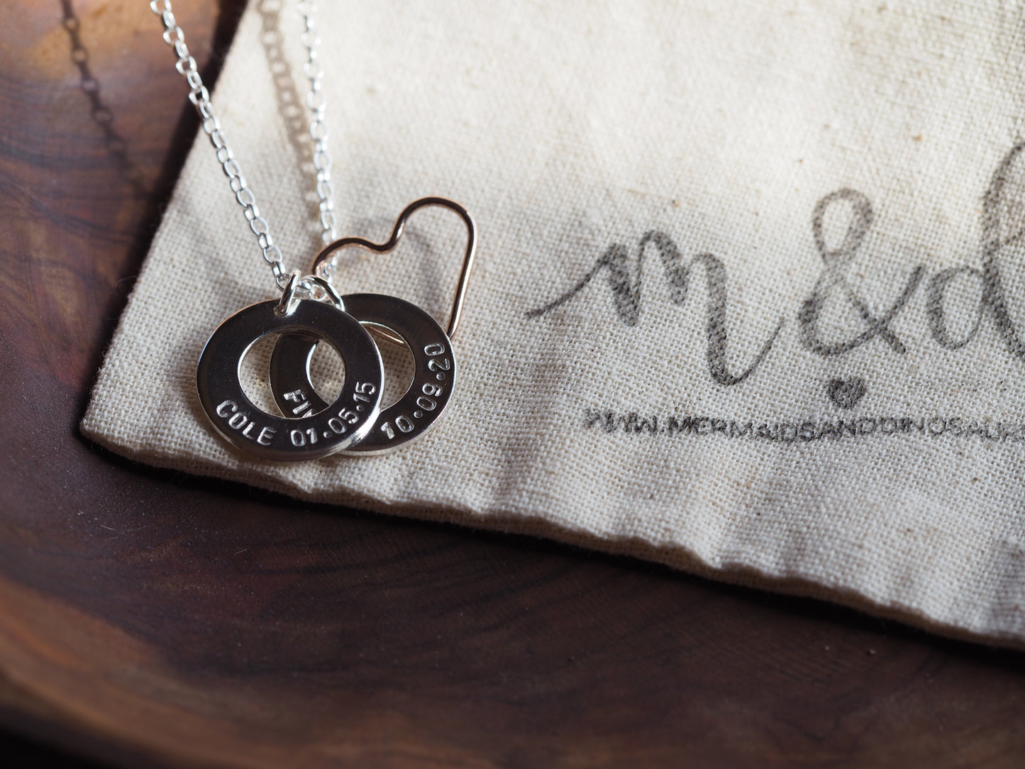 Concevez votre propre collier rondelle midi