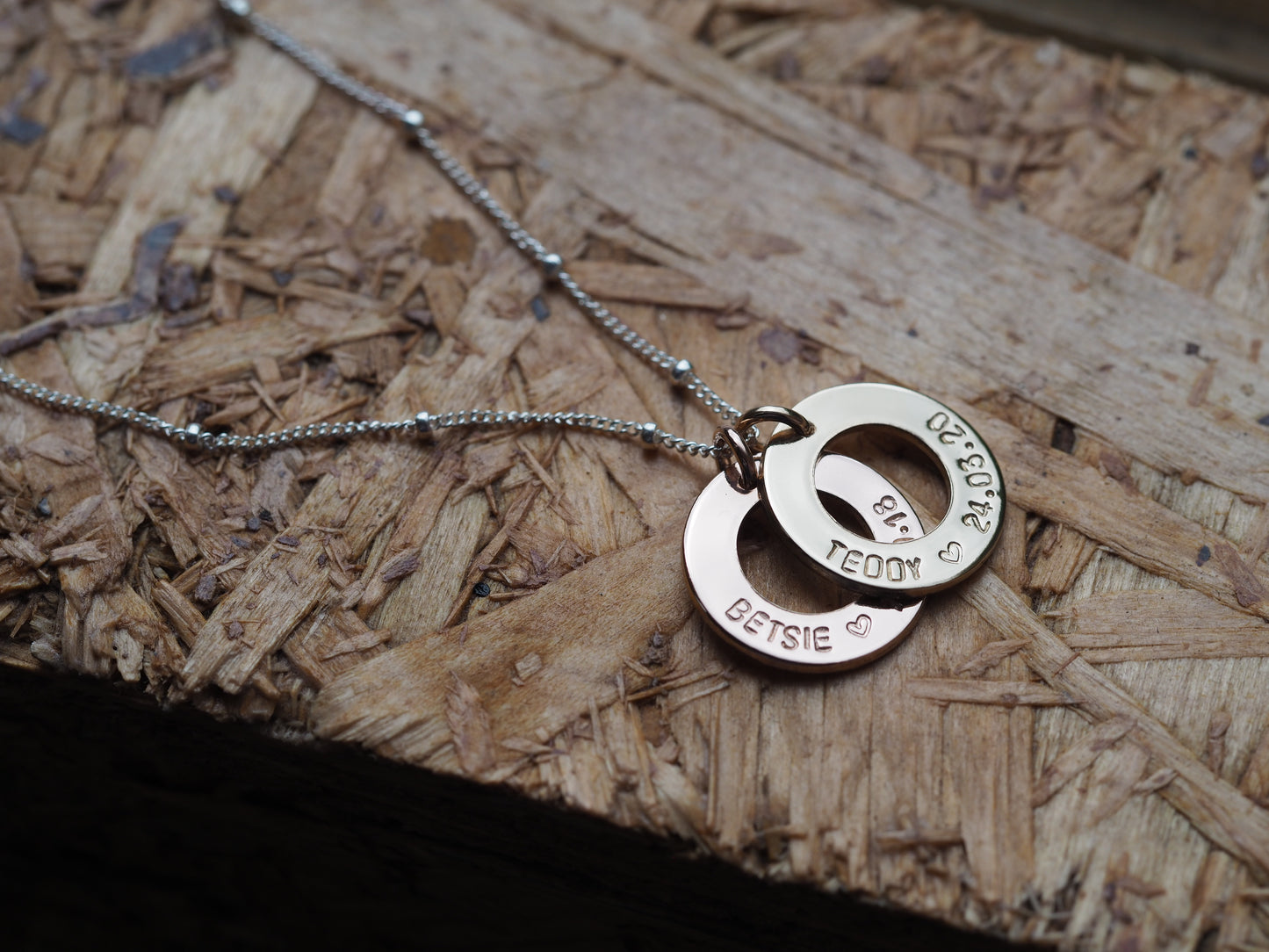Concevez votre propre collier rondelle midi