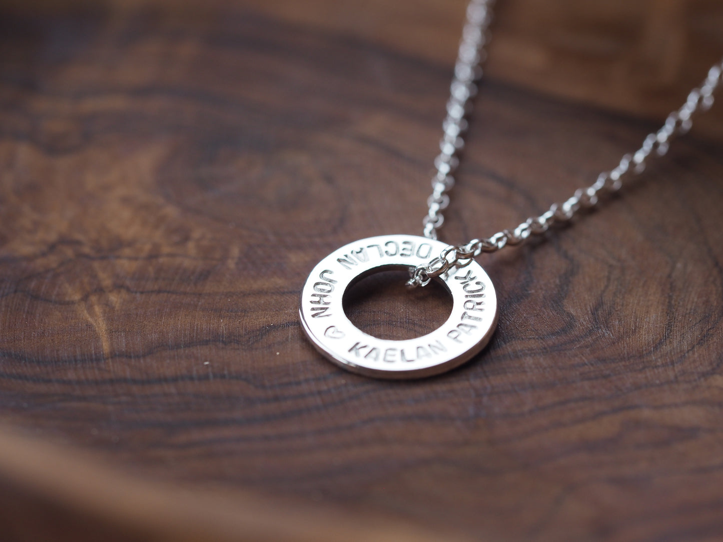 Concevez votre propre collier rondelle midi