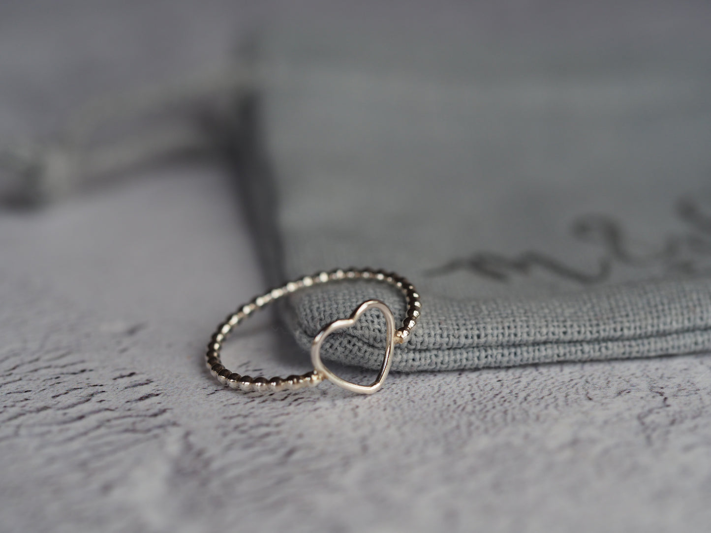 Bagues lune et étoiles perlées en argent sterling