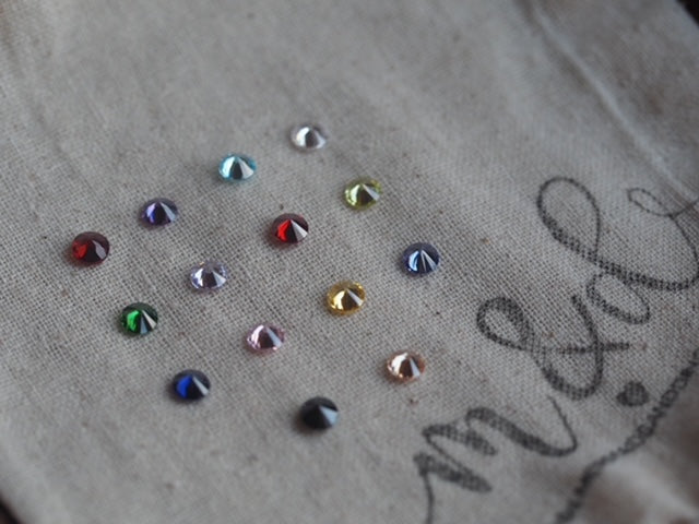 Chunky personalised birthstone ring