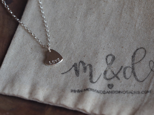 Créez votre propre collier mini cœur