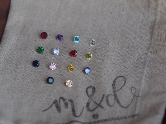 Boucles d'oreilles en argent sterling et zircons cubiques