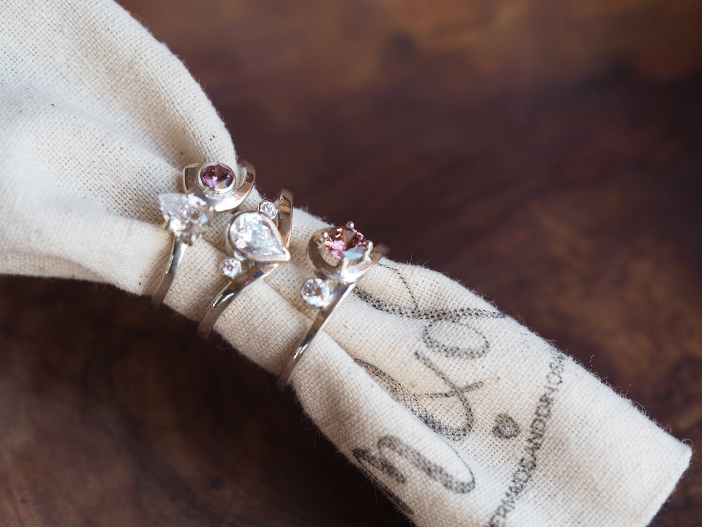 Collection de bagues signature M&D