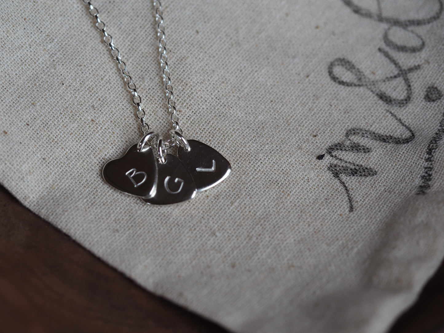 Design your own mini heart necklace