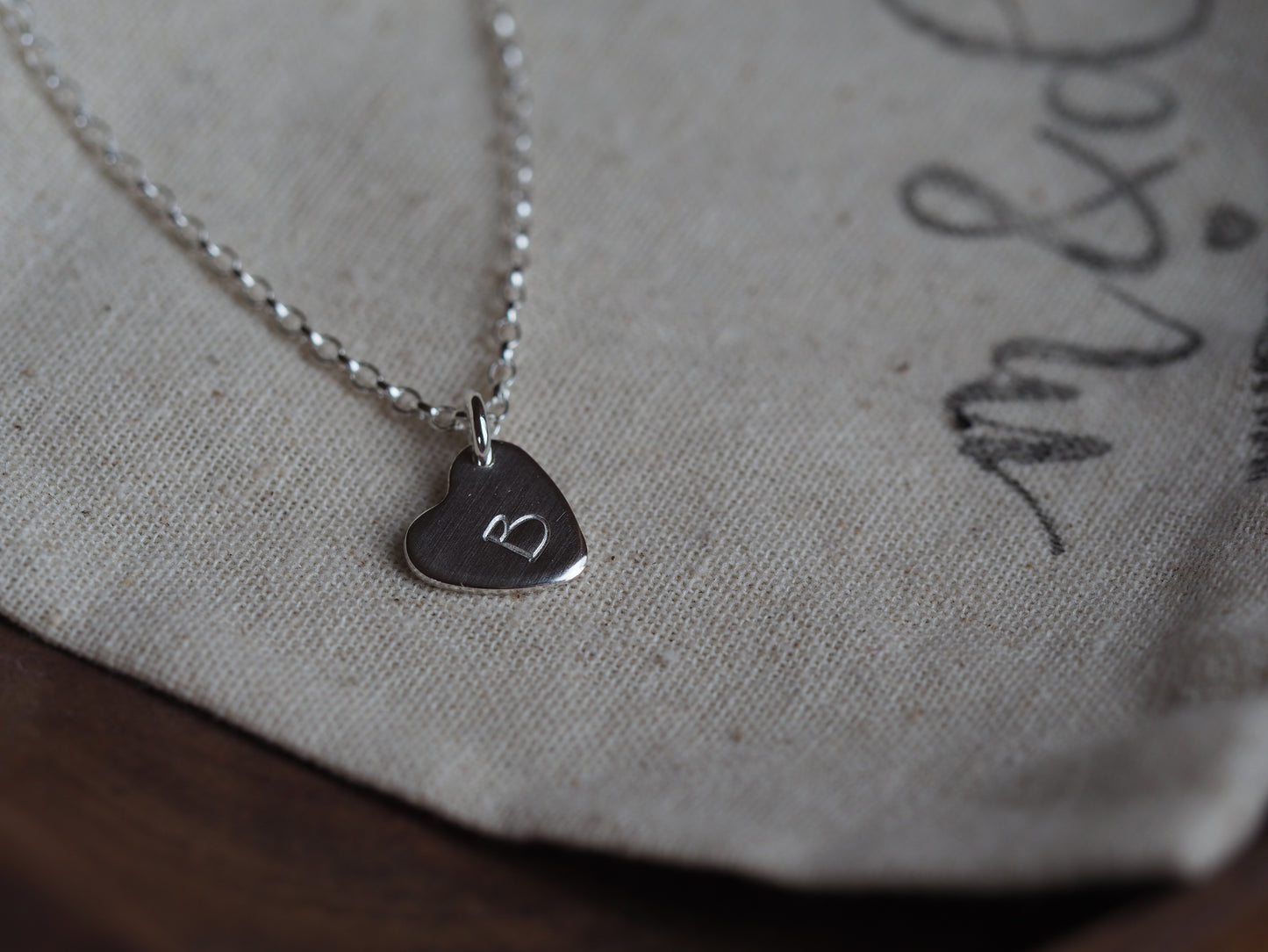 Design your own mini heart necklace