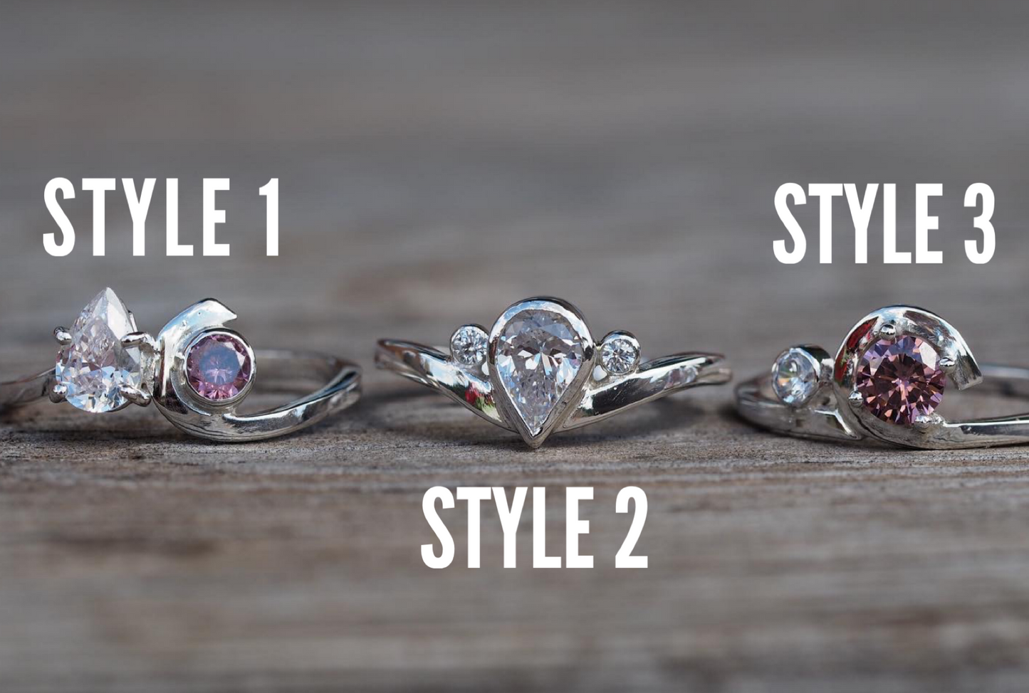 Collection de bagues signature M&D