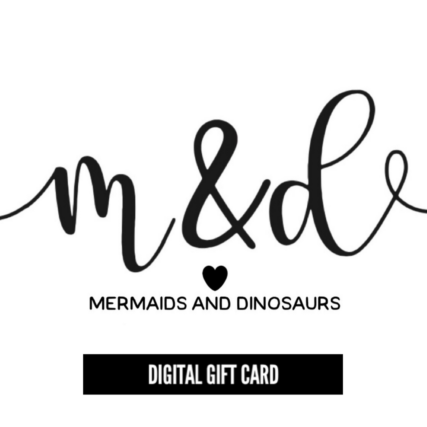 Carte cadeau numérique M&D