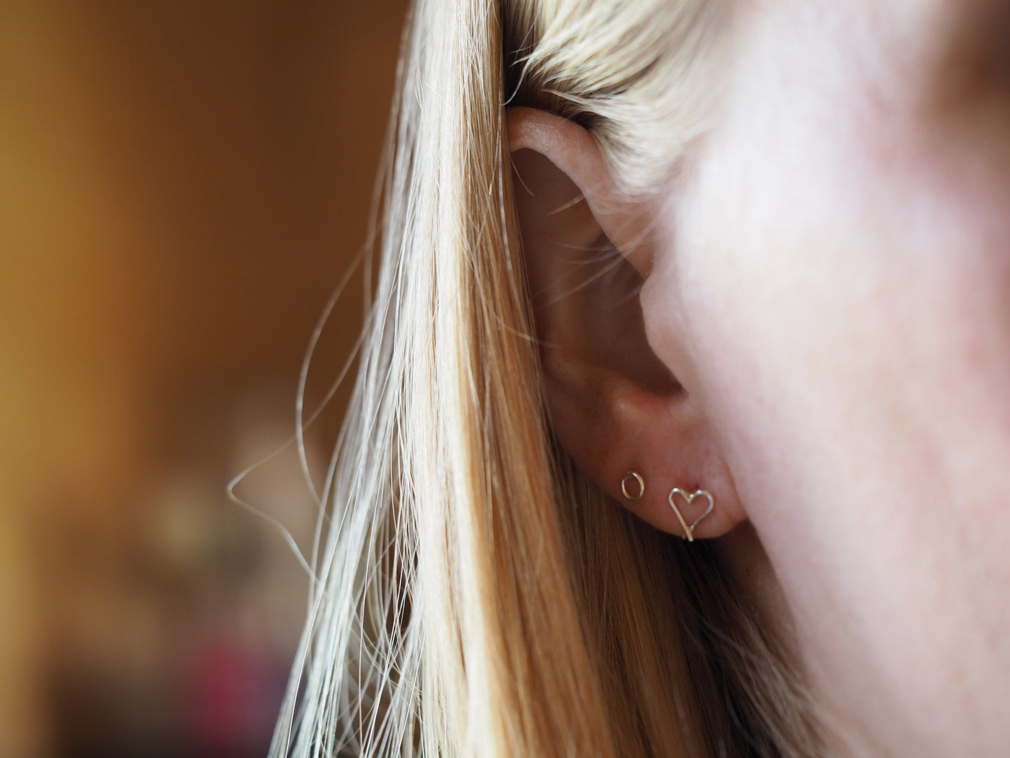 Boucles d'oreilles étoile en argent massif