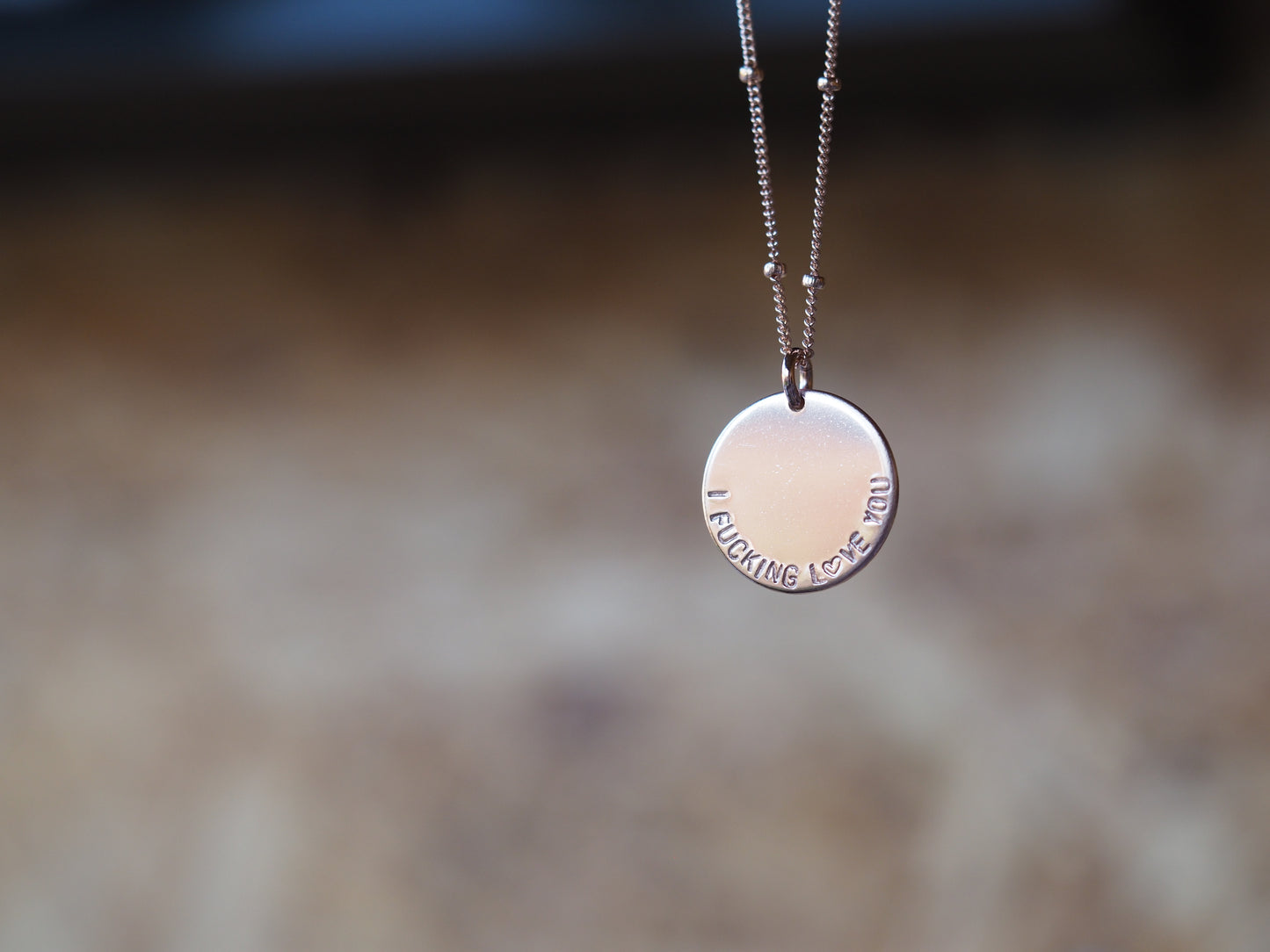 Design your own midi disc necklace